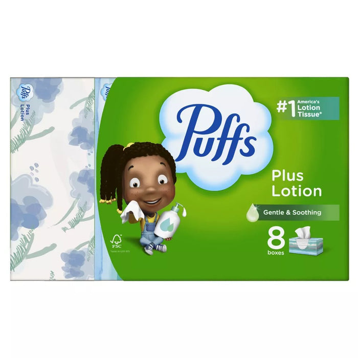 Puffs Plus Lotion Facial Tissues