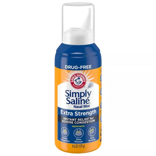 Arm & Hammer Simply Saline Extra Strength Nasal Mist - 4.6 Oz