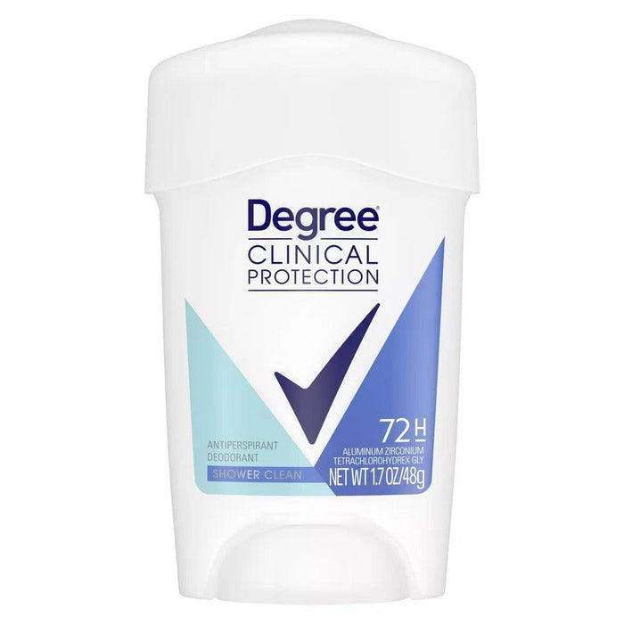 Degree Shower Clean Clinical Antiperspirant Deodorant - Women