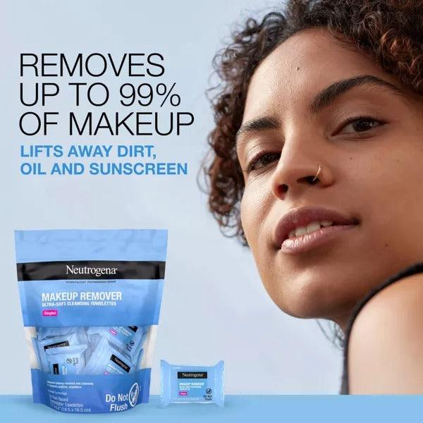 Neutrogena Individually Wrapped Makeup Remover Cleansing Wipes - 20ct - Shop Home Med