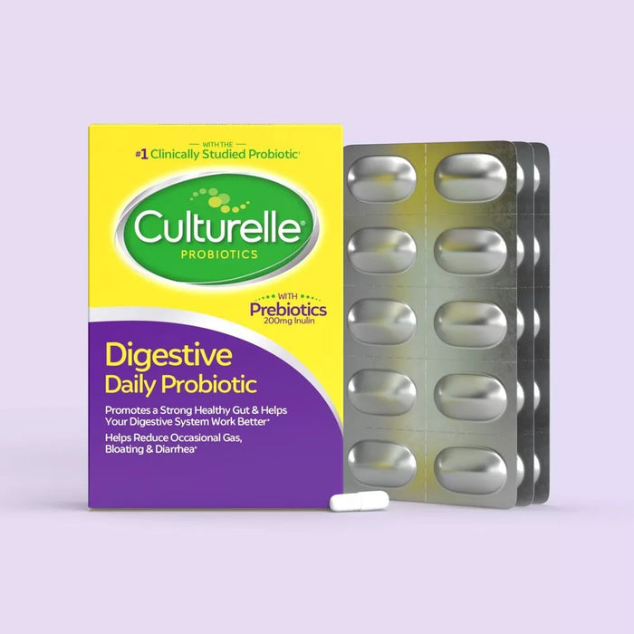 Culturelle Digestive Health Daily Probiotic Capsules For Men & Women