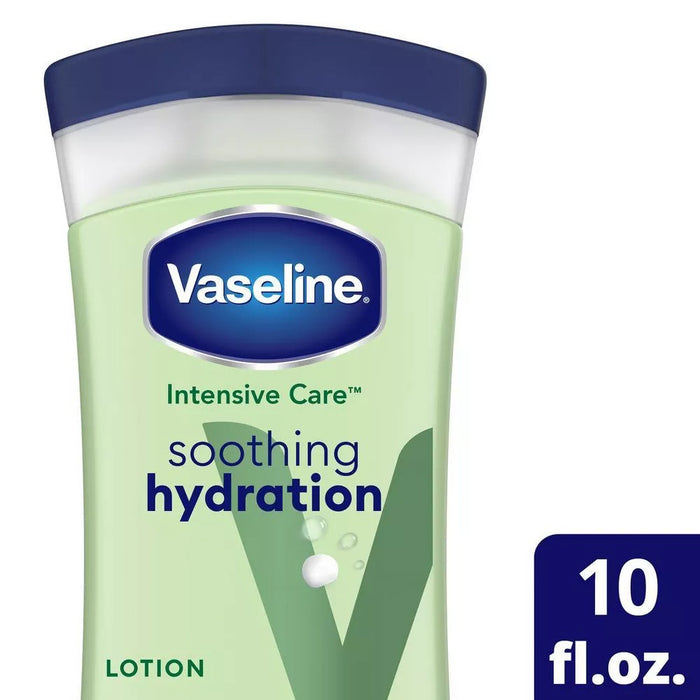 Vaseline Intensive Care Soothing Hydration Body Lotion with Aloe Vera - 10 oz