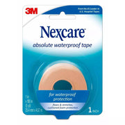 Nexcare Absolute Waterproof First Aid Tape Tan - 1 in x 5 yds