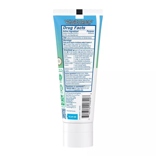 Orajel Kids' Super Mario Fluoride Toothpaste - 4.2oz