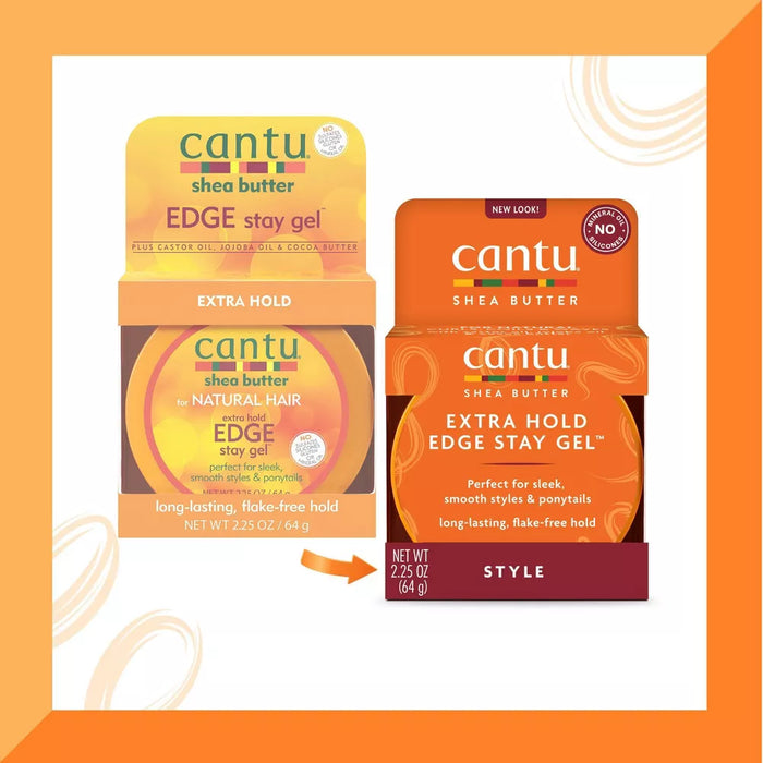 Cantu Extra Hold Edge Stay Gel