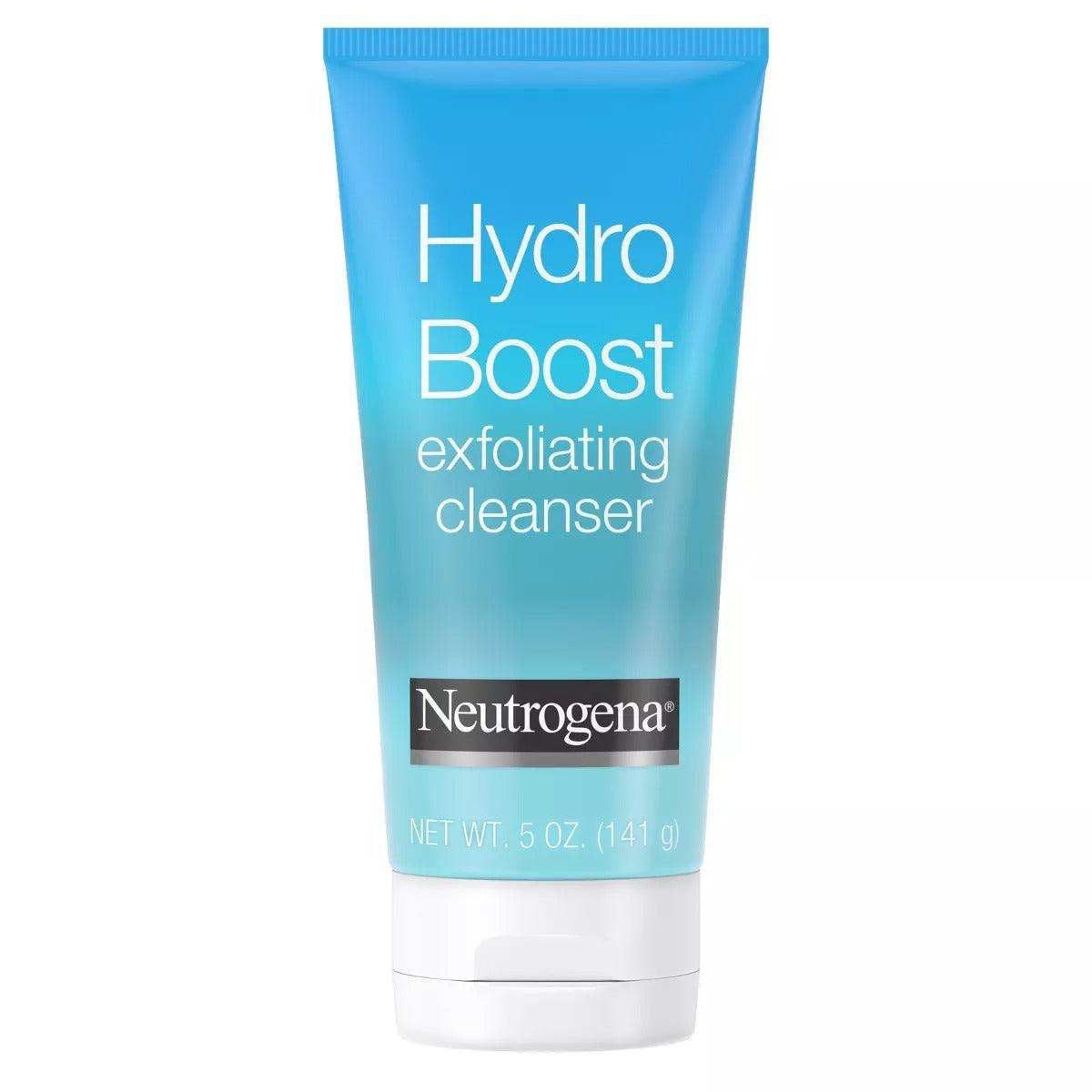 Neutrogena Hydro Boost Gentle Exfoliating Face Scrub Cleanser - 5 oz