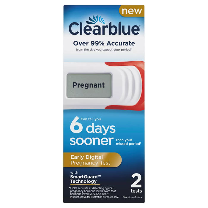 Clearblue Digital Pregnancy Test - 2 Ct