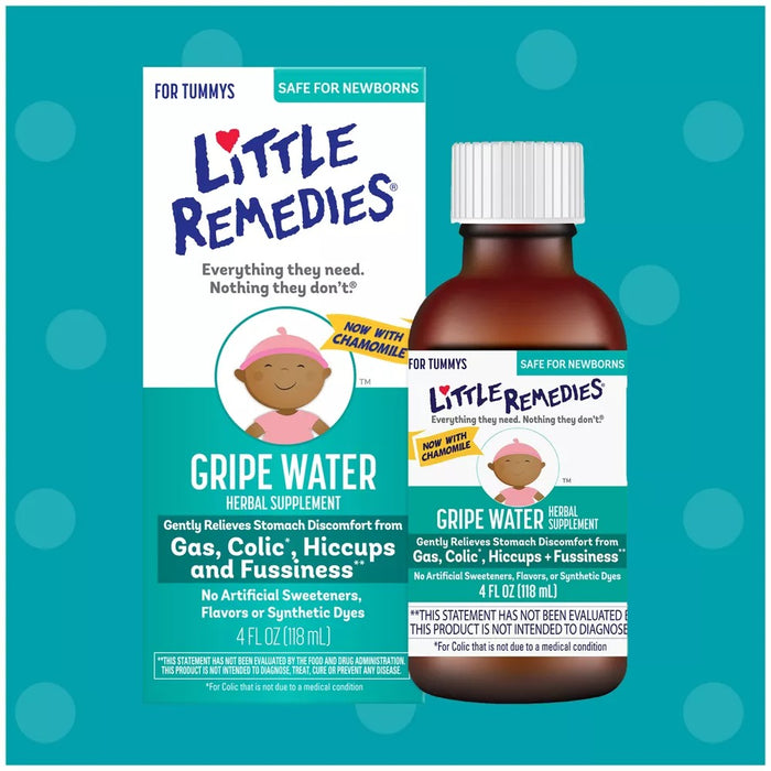 Little Remedies Baby Gas Colic & Hiccups Relief Gripe Water