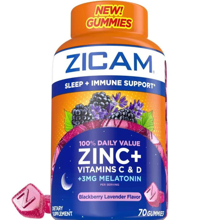 Zicam Daily Immune Support Gummy Supplement Citrus Strawberry