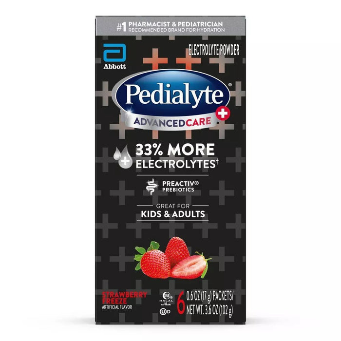 Pedialyte AdvancedCare Plus Electrolyte Powder Drink Powder Packets