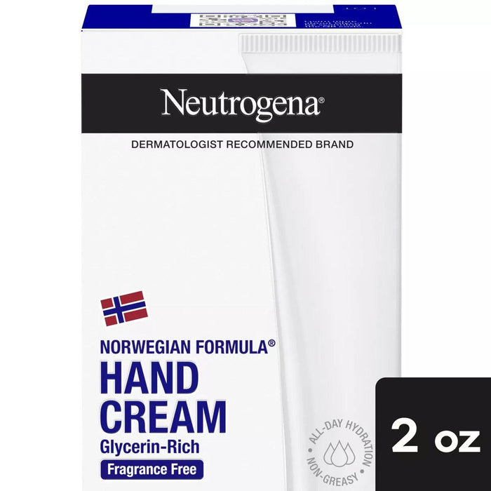 Neutrogena Norwegian Formula Hand Cream for Dry and Rough Hands - 2oz - Shop Home Med