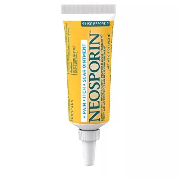 Neosporin + Pain + Itch + Scar First Aid Antibiotic Ointment - 0.5 Oz