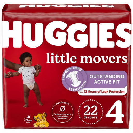 Huggies Little Movers Baby Diapers