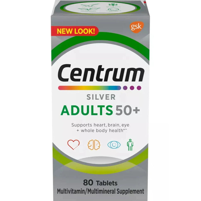 Centrum Silver Adults 50 Plus Multivitamin Tablets