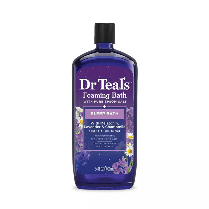 Dr. Teal's Sleep Foaming Bath with Melatonin & Essential Oils - 34 Oz