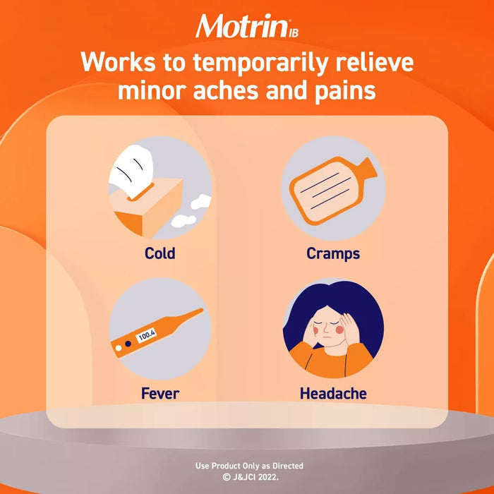 Motrin IB Pain Reliever & Fever Reducer Liquid Gels