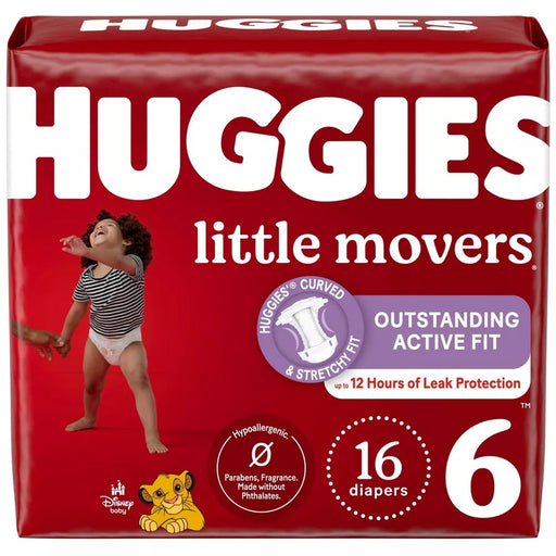 Huggies Little Movers Baby Diapers