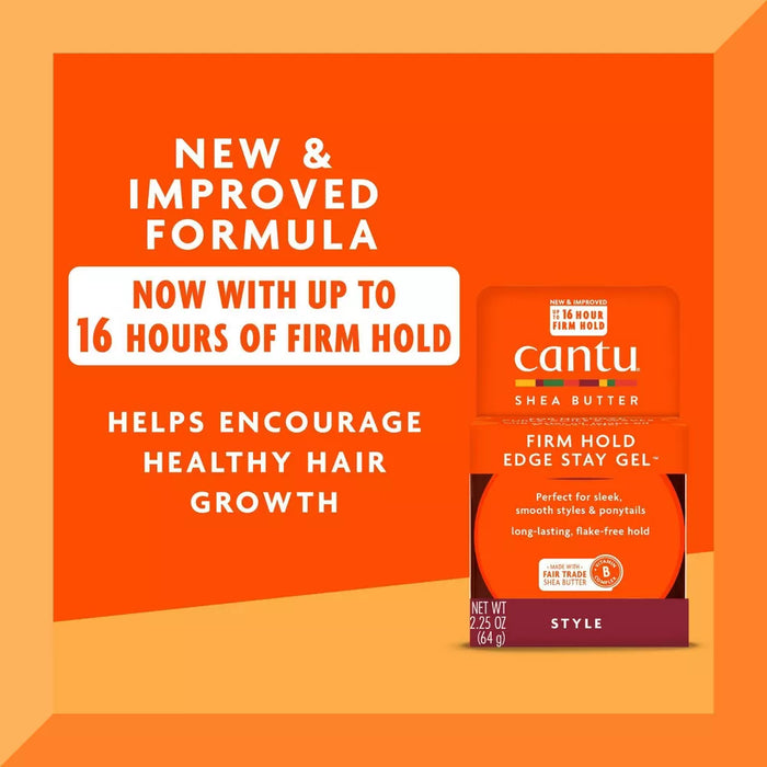 Cantu Extra Hold Edge Stay Gel