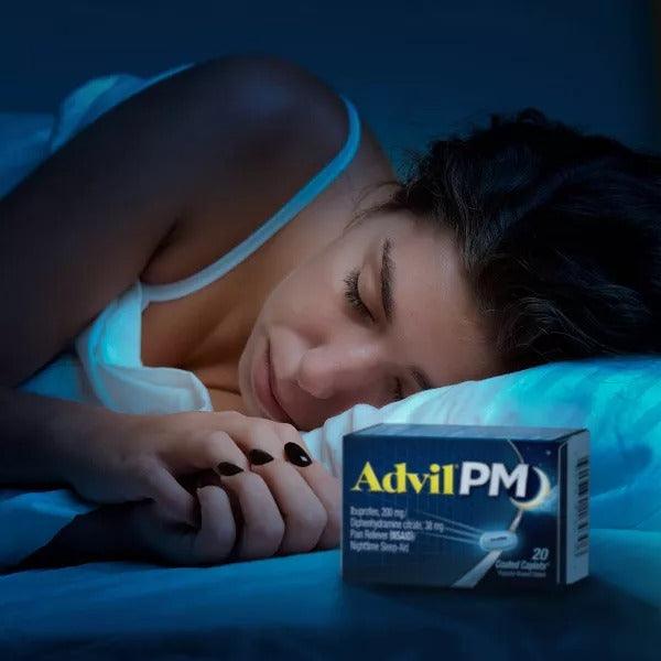 Advil PM Pain Reliever and Nighttime Sleep Aid Liqui-Gels - 40 Count - Shop Home Med