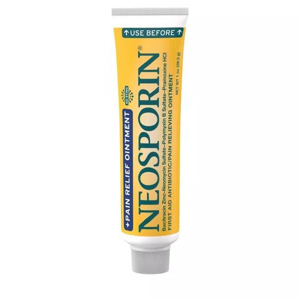 Neosporin + Pain Relief Max Strength Antibiotic Ointment - 1 oz - Shop Home Med