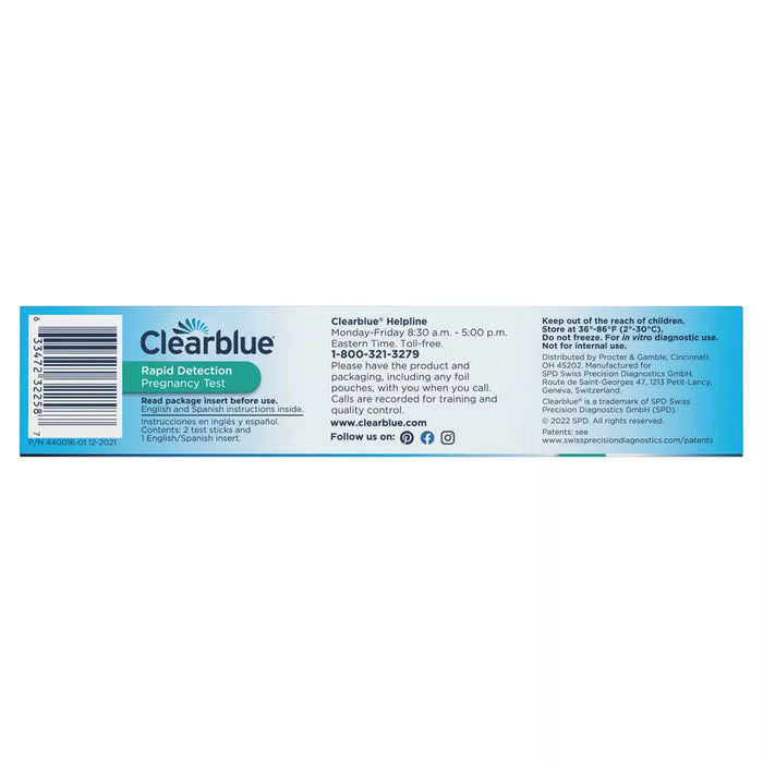 Clearblue Rapid Detection Pregnancy Test