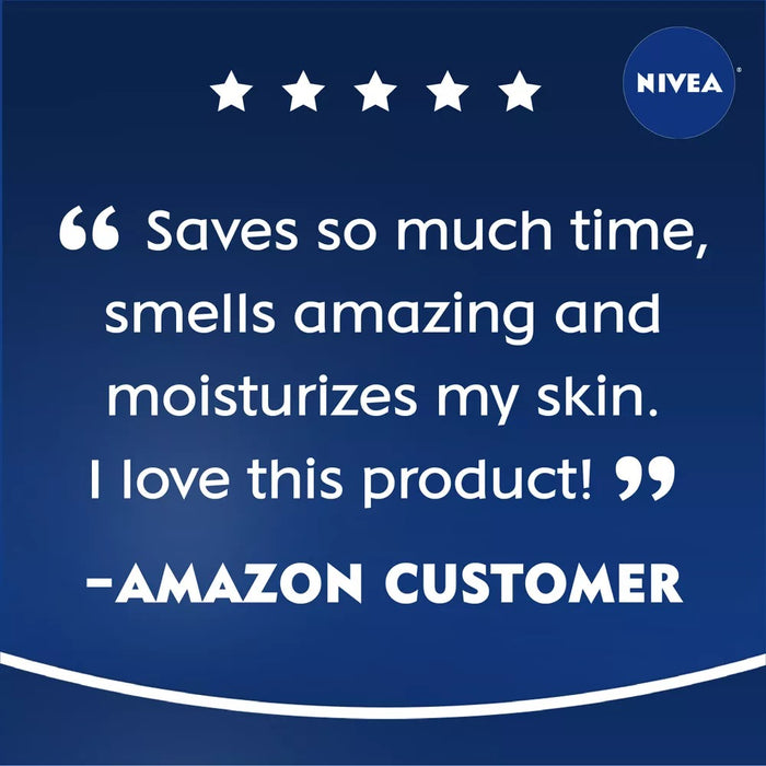 Nivea Cocoa Butter with Deep Nourishing Serum In-Shower Body Lotion & Body Cream for Dry Skin