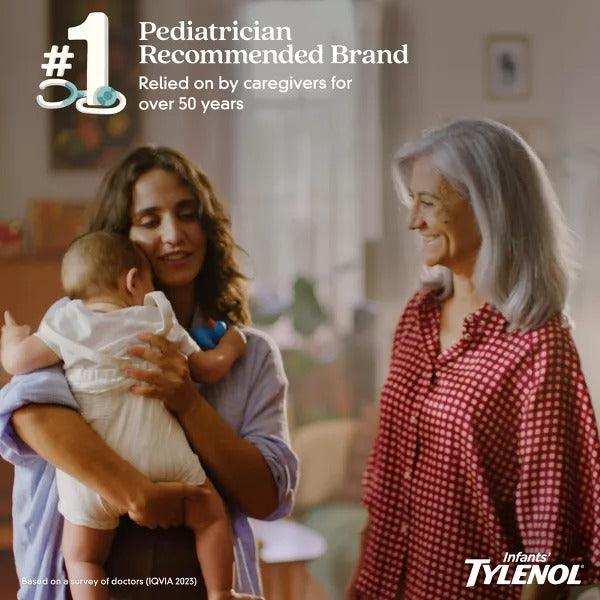 Tylenol Infants' Oral Suspension Pain & Fever Reliever Grape - 1fl oz - Shop Home Med