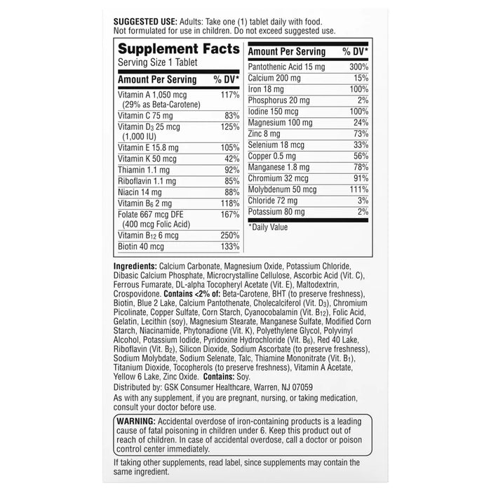 Centrum Women Multivitamin & Multimineral Supplements Tablets