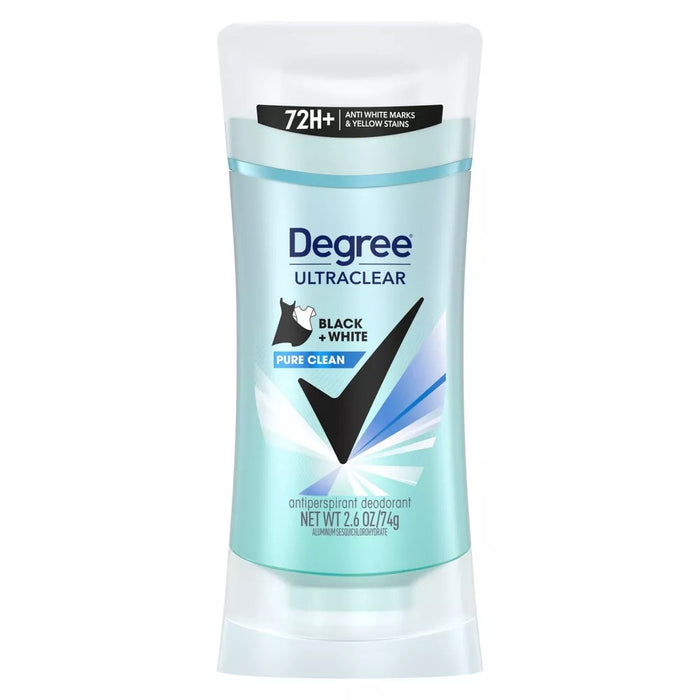 Degree UltraClear Antiperspirant Deodorant Black + White Stick - Women