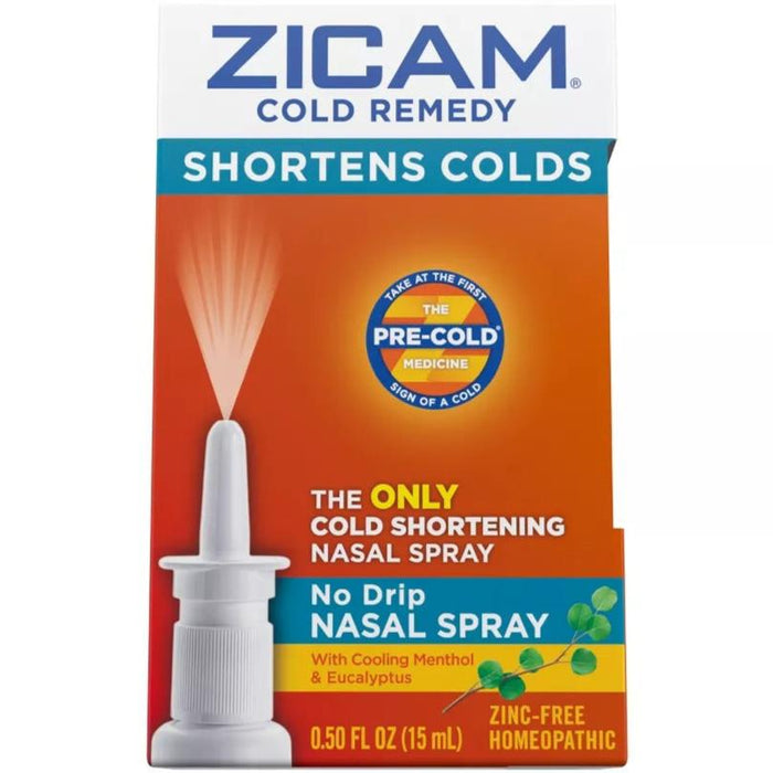 Zicam Cold Remedy Cold Shortening No-Drip Nasal Spray