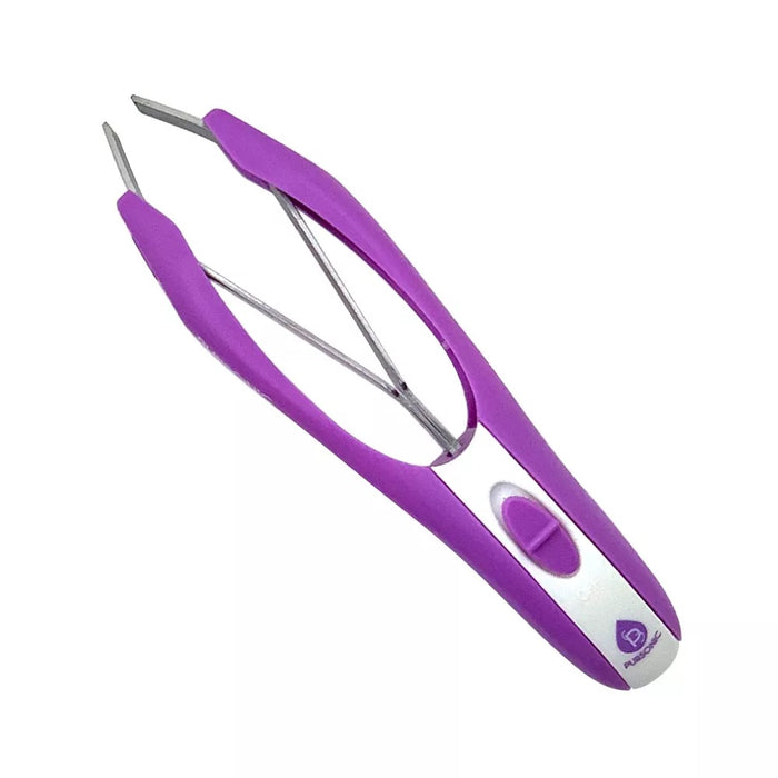 Pursonic Automatic Retractable Slant Tweezers