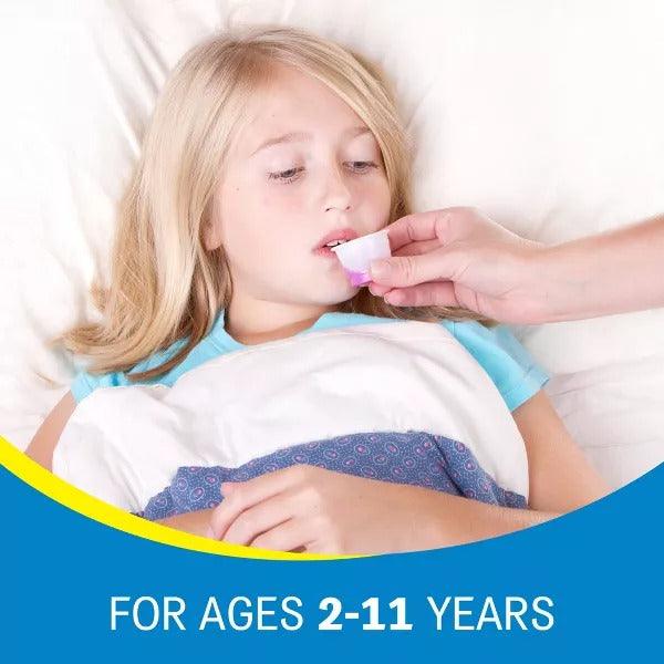 Advil Children's Suspension Fever Reducer Blue Raspberry - 4 fl oz - Shop Home Med