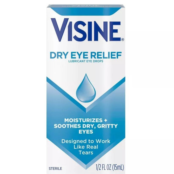 Visine Dry Eye Relief Lubricant Eye Drop