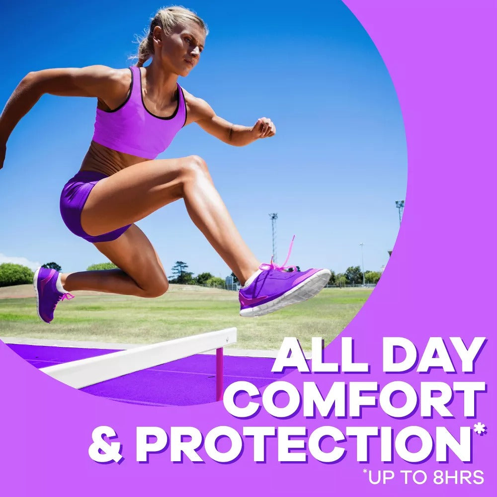 Tampones de plástico Tampax Compact Radiant sin perfume Duopack 