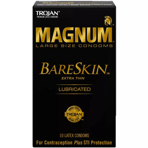 Trojan Magnum Bareskin Lubricated Condoms