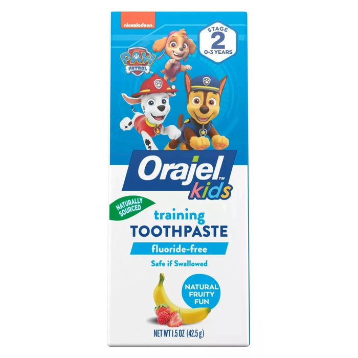 Orajel Kids Paw Patrol Anticavity Fluoride Toothpaste Fruity Bubble