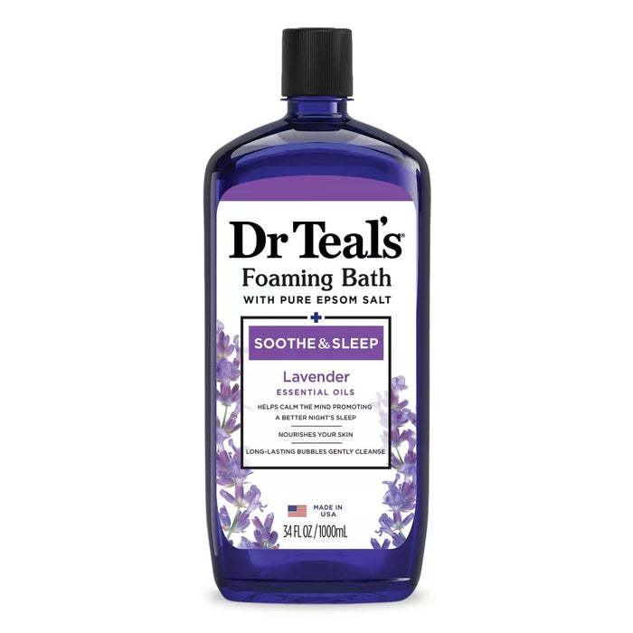 Dr. Teal's Foaming Bath Soothe & Sleep with Lavender - 34 Oz