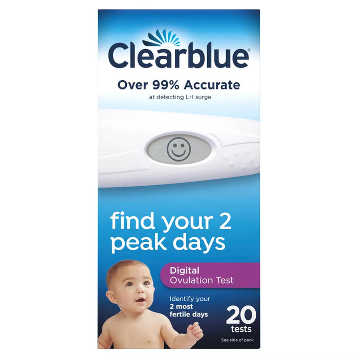 Clearblue Digital Ovulation Predictor Kit with Digital Results and Tests