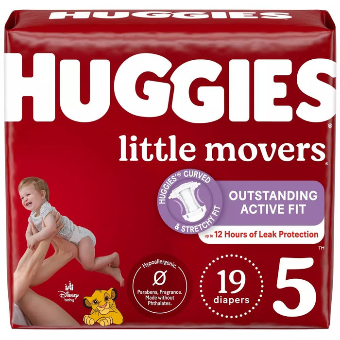 Huggies Little Movers Baby Diapers