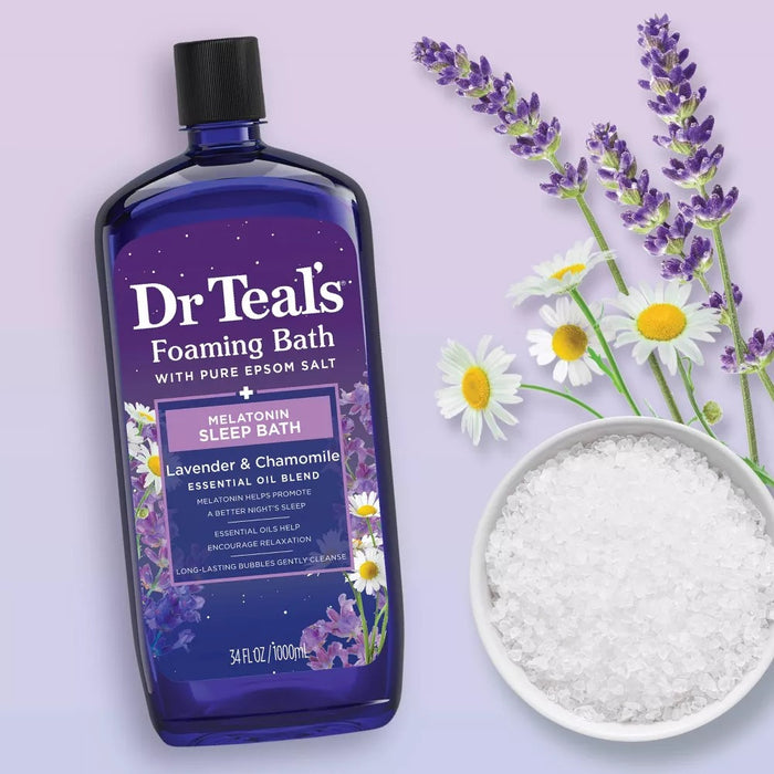 Dr. Teal's Sleep Foaming Bath with Melatonin & Essential Oils - 34 Oz