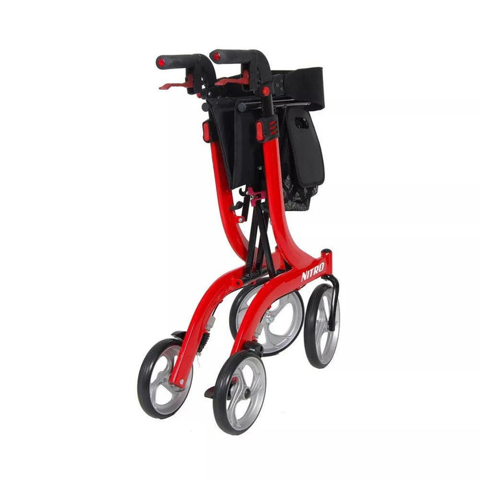 Drive Medical Nitro Euro Style Rollator Rolling Walker - Tall - Shop Home Med