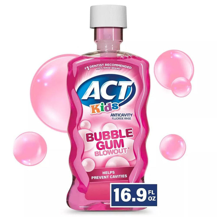 ACT Kids Anticavity Fluoride Mouth Rinse