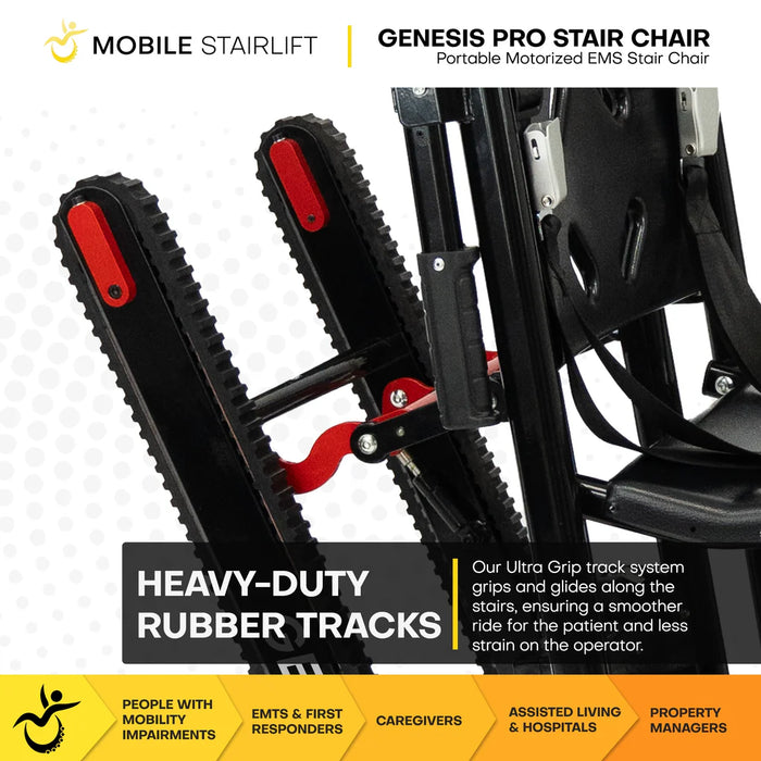 Genesis Flex Electric Stair Chair with Removeable Tracks