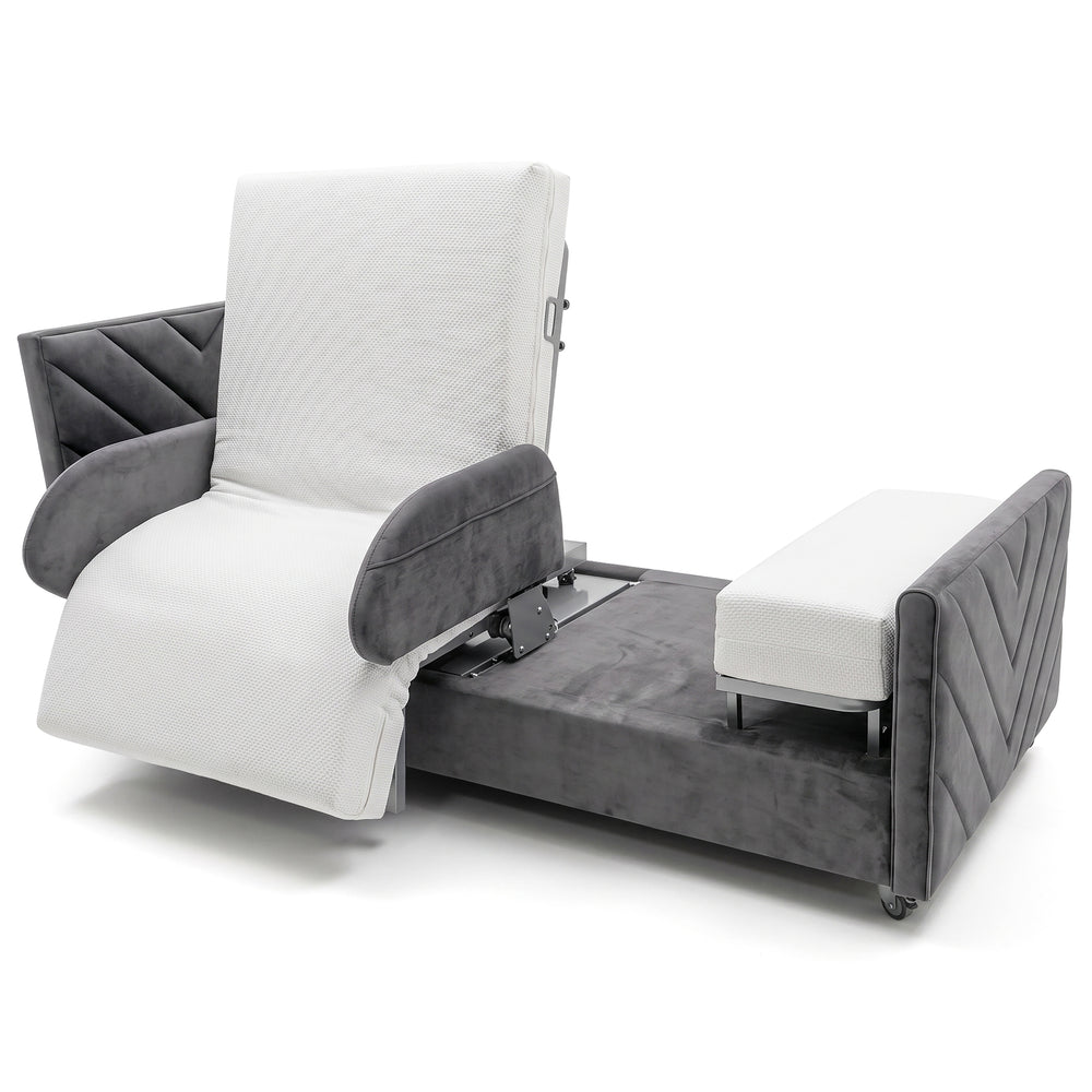 Rotating Hospital Bed, Full Electric Sit To Stand Lift Medical Bed