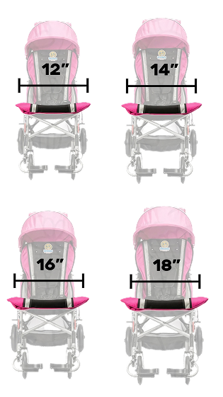 SMILEZ seat size comparison