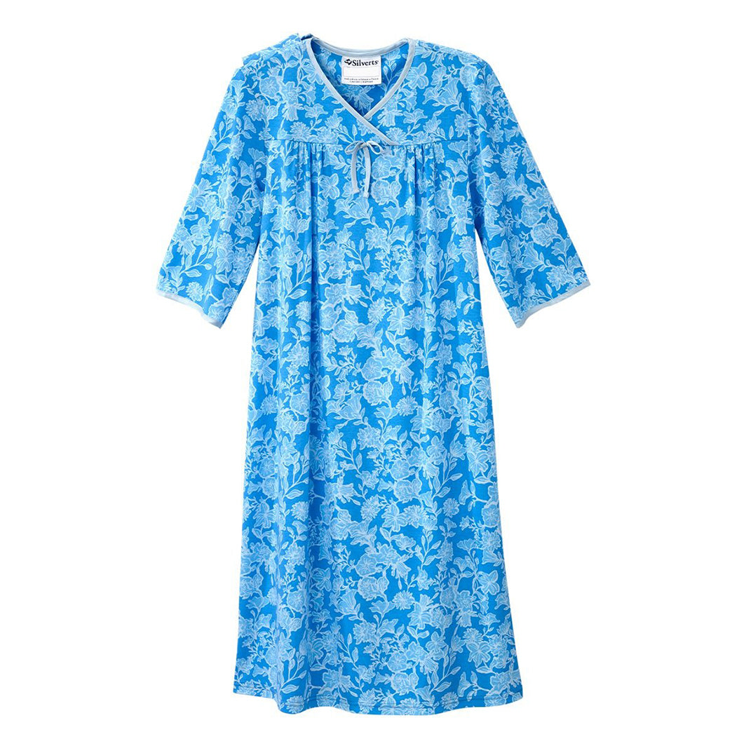 Silverts Limited Edition Women's Open Back Hospital and Homecare Gown