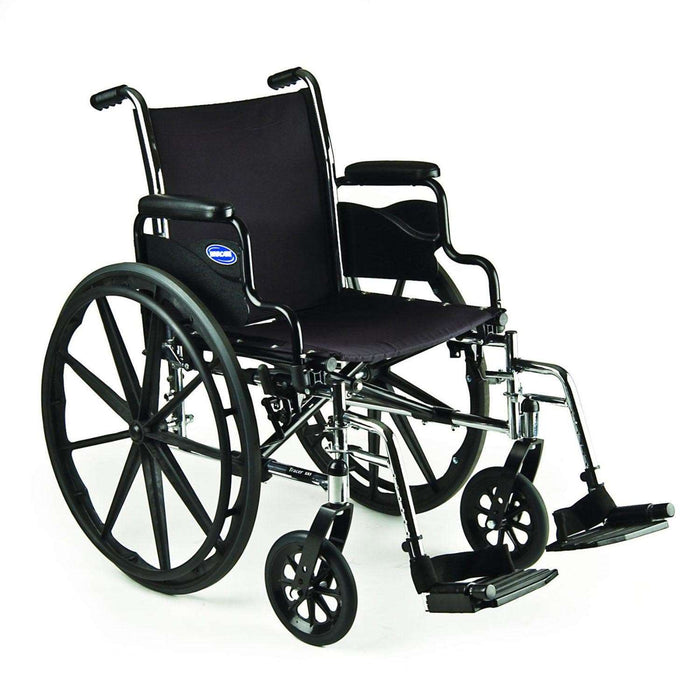 Invacare Tracer Wheelchairs Desk Arms Full-Length Arms and Enhanced Support