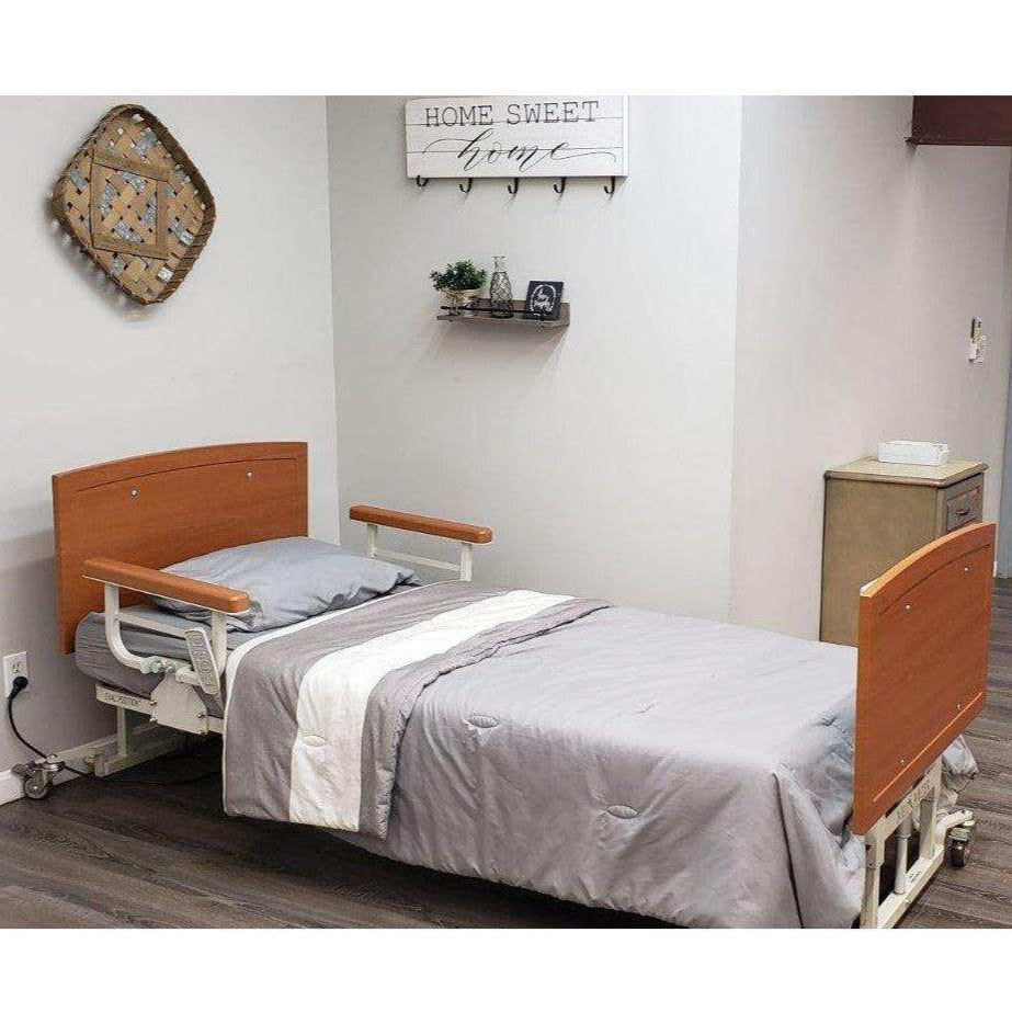 Med-Mizer AllCare Comfortwide Low Hospital Bed - Shop Home Med