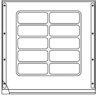 Invacare Wheelchair Seat Upholstery Kit 18Wx18D