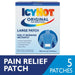 Icy Hot Original Medicated Back Pain Relief Patch Large - 5 Count - Shop Home Med